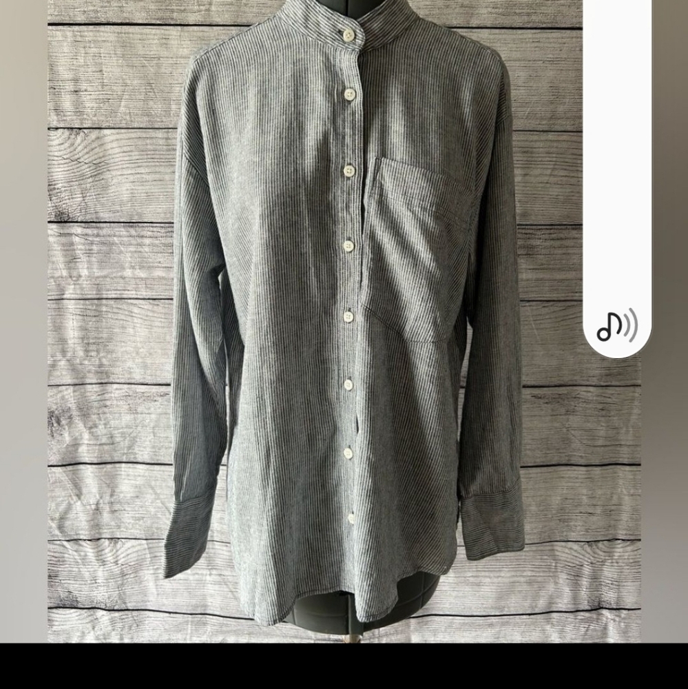 Banana Republic Linen Blend Long Sleeve Shirt (NWT)